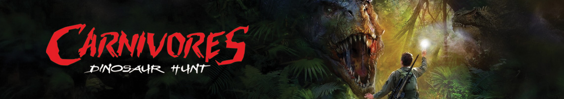 Rastrea Dinosaurios en Carnivores Dinosaur Hunt