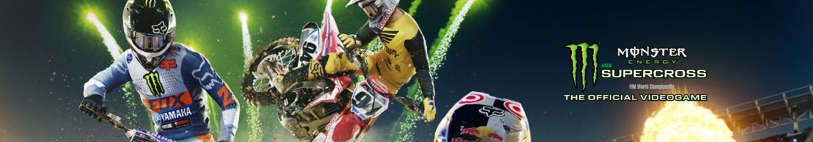 Comparte tus circuitos de motocross en línea en Monster Energy Supercross