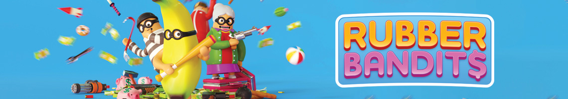 Un divertido juego de atracos para jugar con amigos – Rubber Bandits