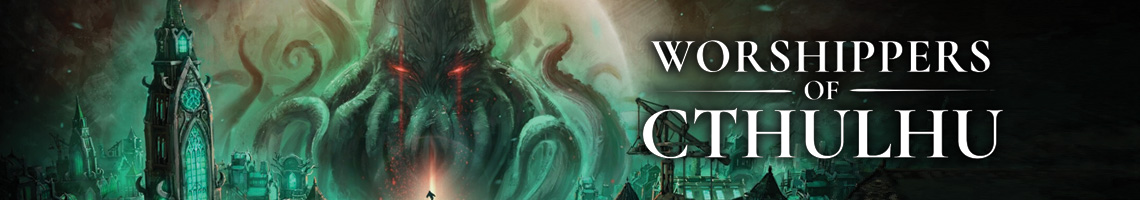 Construye y gestiona una ciudad aterradora en Worshippers of Cthulhu