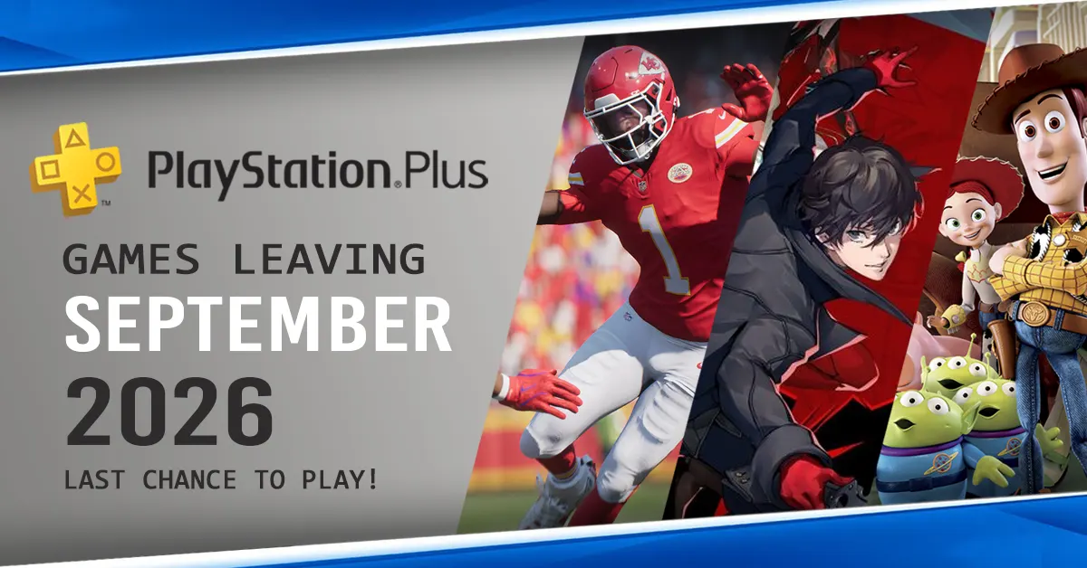 Juegos que abandonan PlayStation Plus en septiembre de 2026