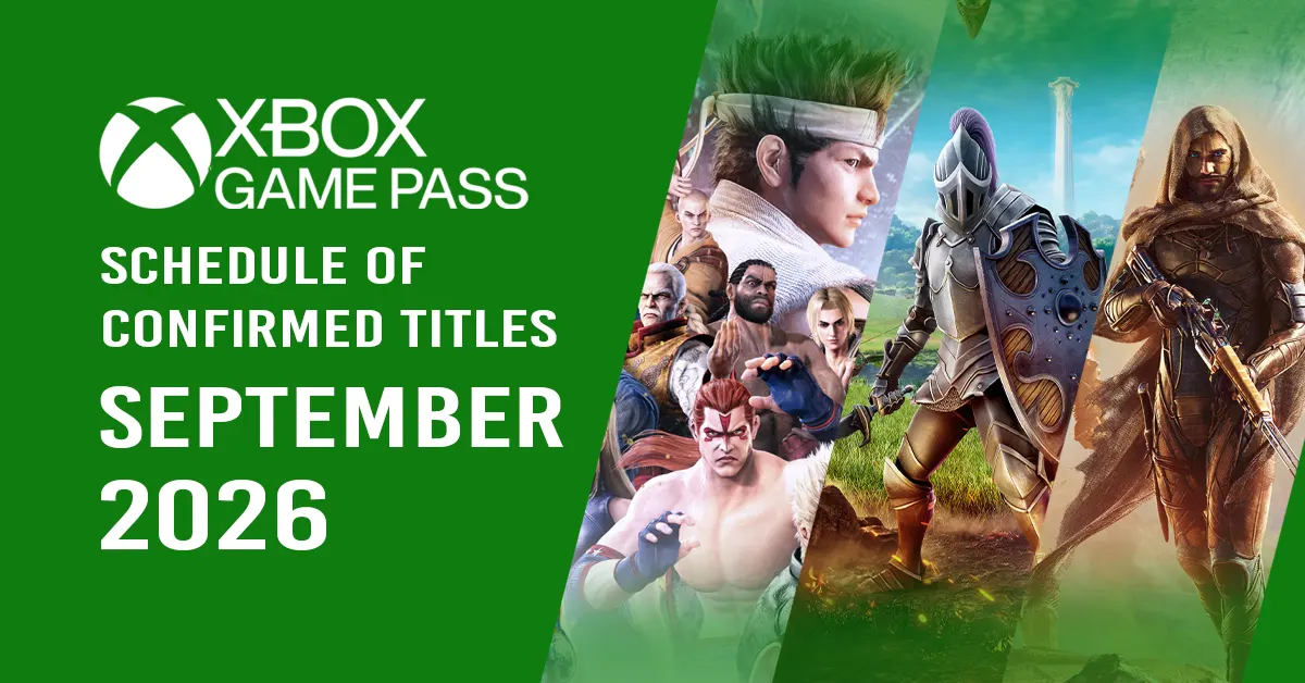 Xbox Game Pass septiembre de 2026: Calendario de títulos confirmados
