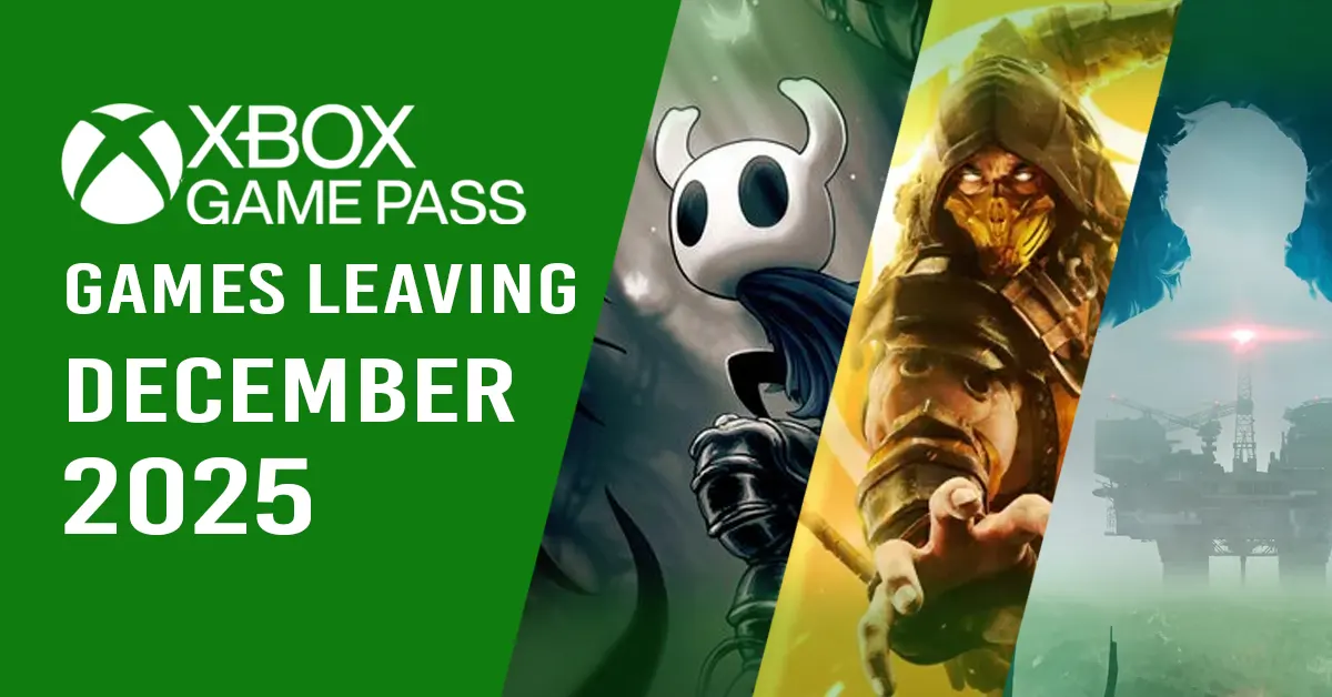 Games Leaving Xbox Game Pass December 2025