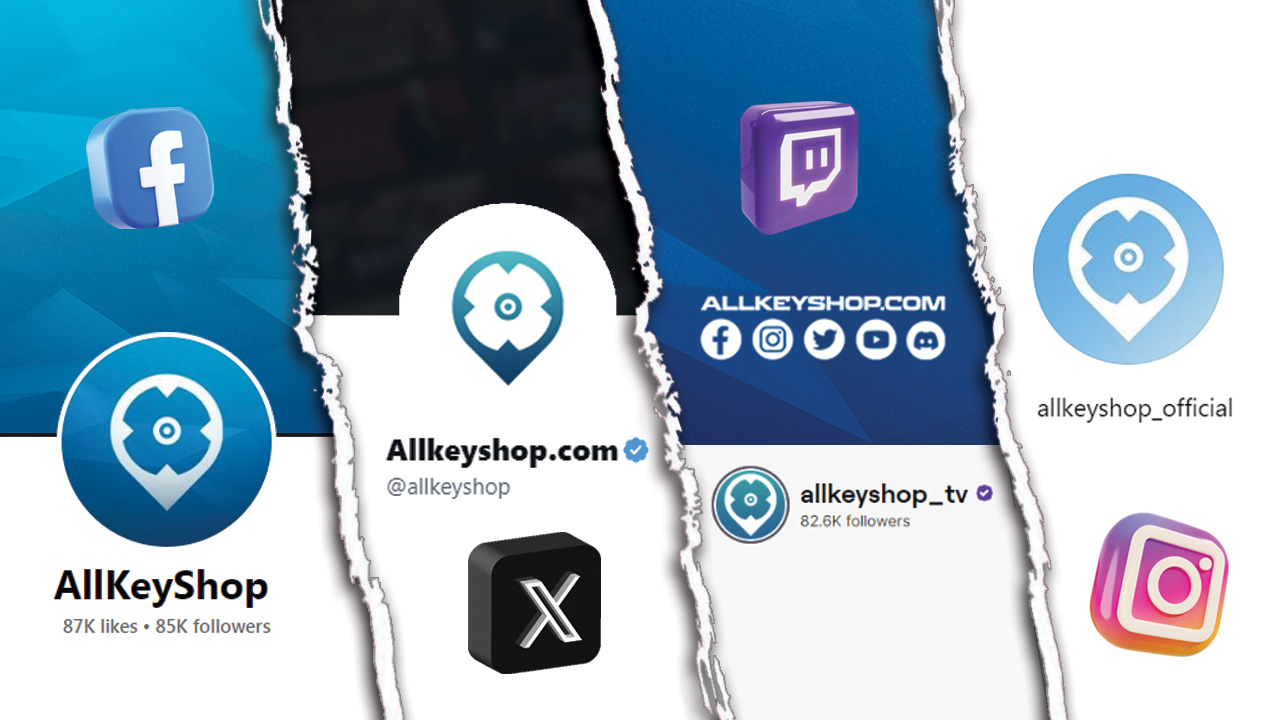 Redes sociales de AllKeyShop