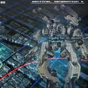 13 Sentinels Aegis Rim - Pausa Menú
