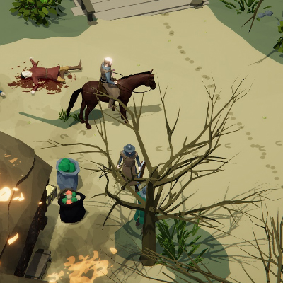 1428 Shadows over Silesia - Montar a caballo