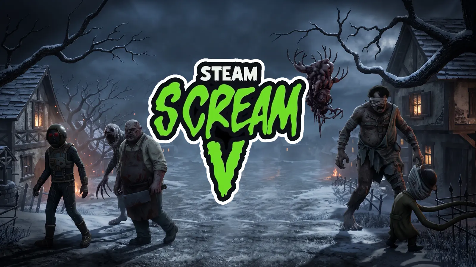 Steam Scream V Ofrece A Los Jugadores De Halloween Más De Un Tipo De Noche De Terror