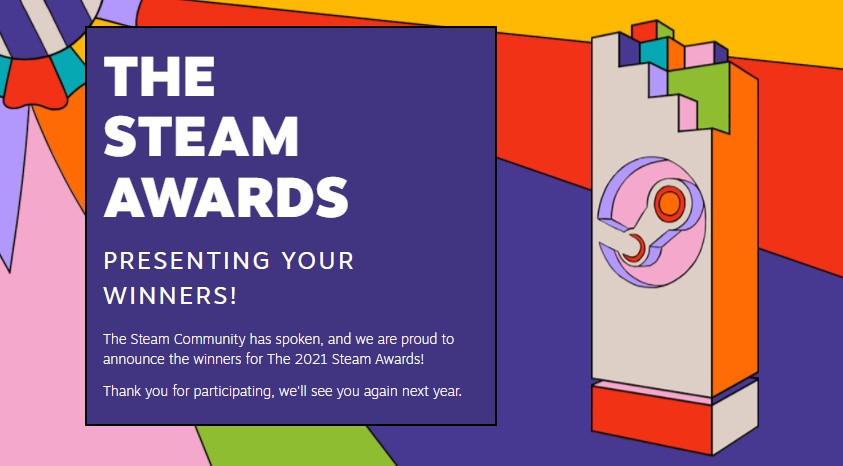 ganadores de los premios steam 2021