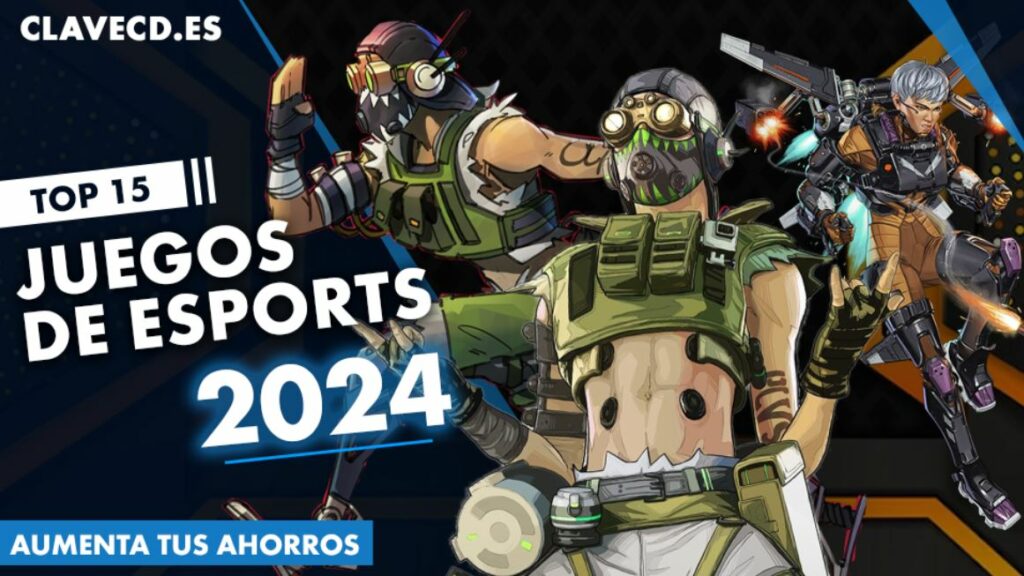 Los 15 mejores juegos de eSports de 2024