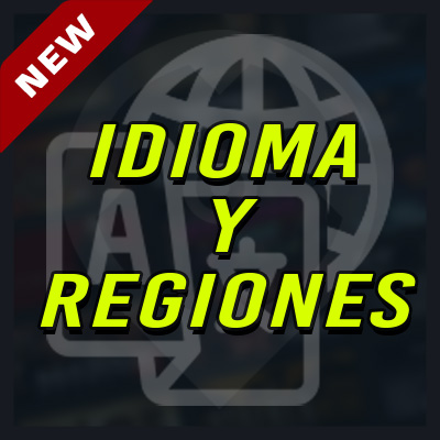 Idioma y Regiones: Compra claves en tu idioma