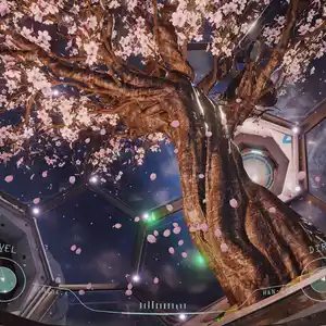 ADR1FT - Árbol de Cerezo en Flor