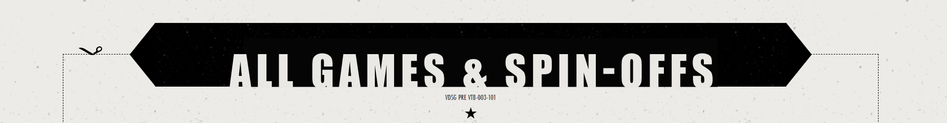 Descripción de todos los juegos y spin-offs