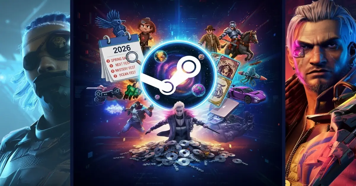 Todas las rebajas de Steam 2026