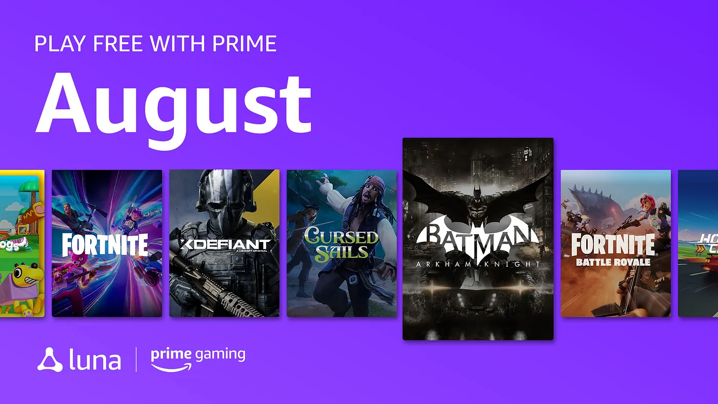 Juegos Gratis de Amazon Luna Agosto 2024