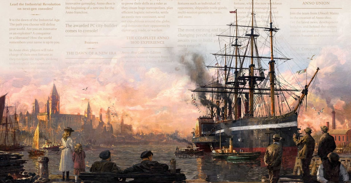 Anno 1800 Console Edition: ¡Ahora con 70% de Descuento en PS5 y Xbox Series X/S!