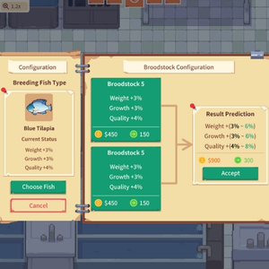 Aquaculture Land - Configuración