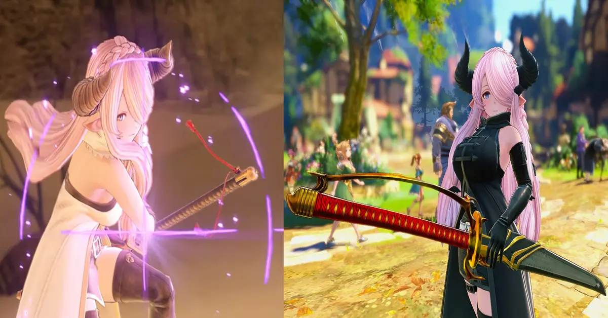 Comparación de jugabilidad estándar y conjuntos de armaduras cosméticas de la edición Deluxe en Granblue Fantasy Relink