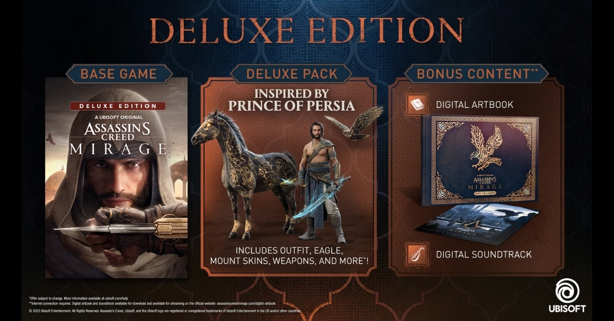 Assassins Creed Mirage Deluxe Edition Xbox X|S Mejor Precio por Tiempo Limitado