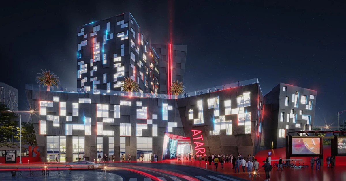 Atari Hotel Phoenix: Nuevos diseños y apertura en 2028 revelados