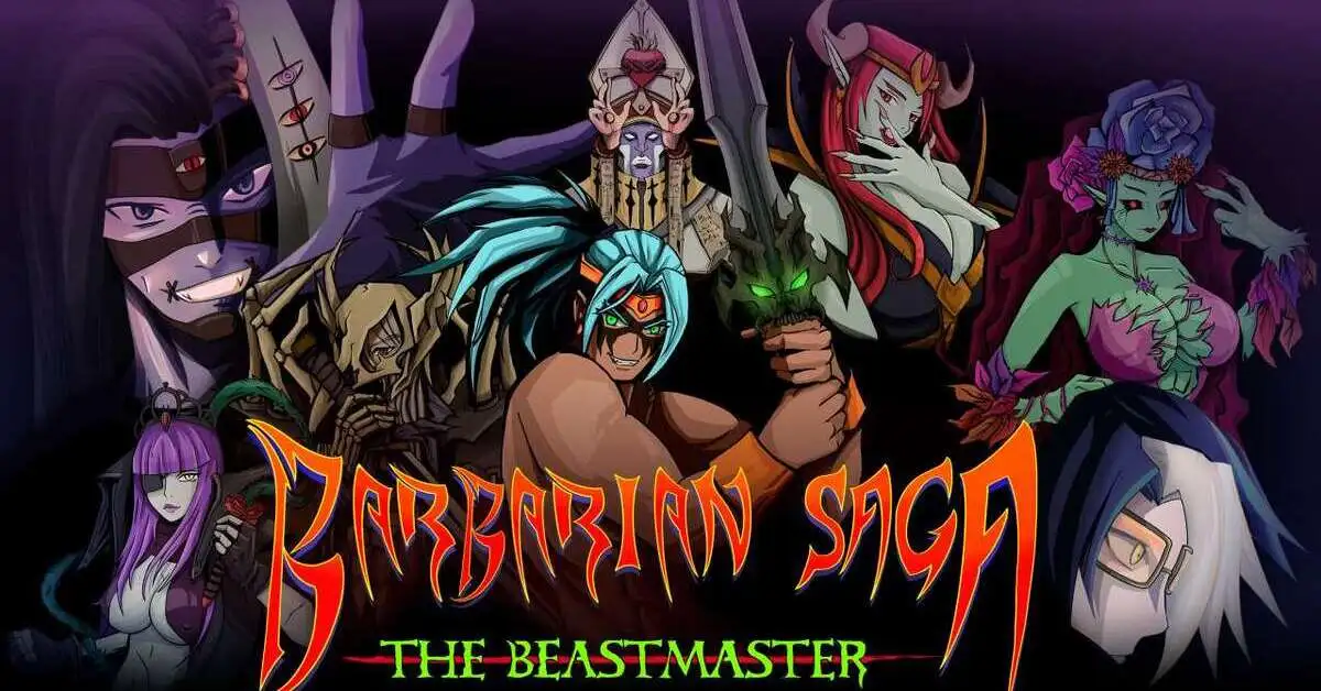 Barbarian Saga presenta una estética distintiva dibujada a mano, inspirada en la animación clásica en 2D.