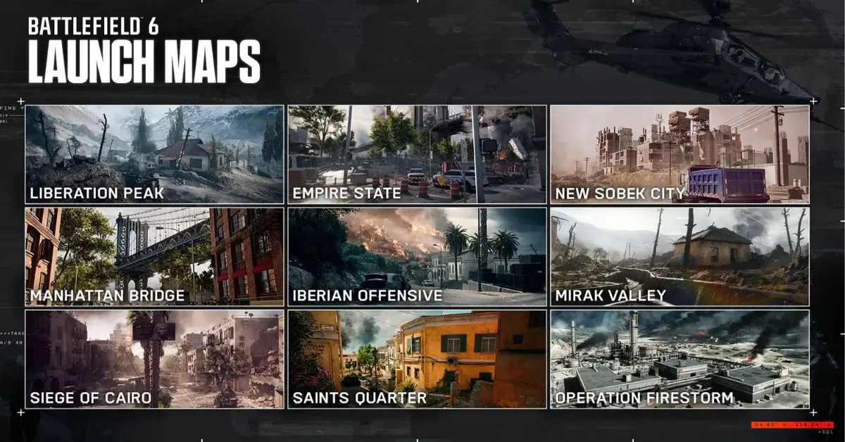battlefield 6 maps