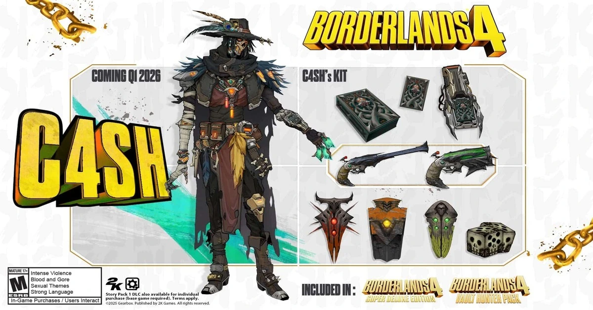 Borderlands 4 C4SH DLC