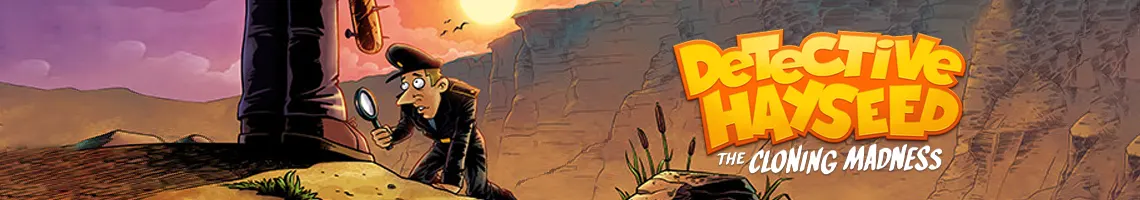 EL MEJOR CYAO HUMORÍSTICO DE DETECTIVE: DETECTIVE HAYSEED – THE CLONING MADNESS