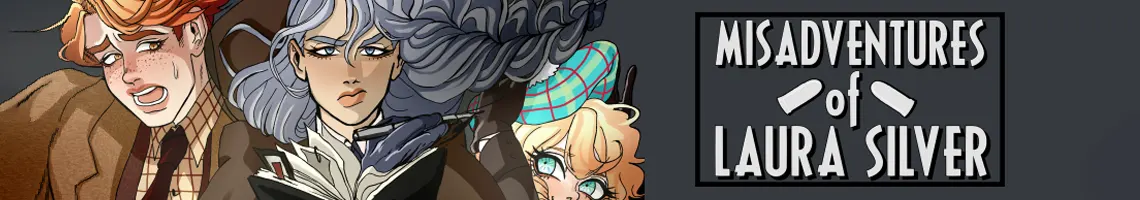 UNA NOVELA GRÁFICA DE FINALES MÚLTIPLES LLENA DE HUMOR NEGRO: MISADVENTURES OF LAURA SILVER