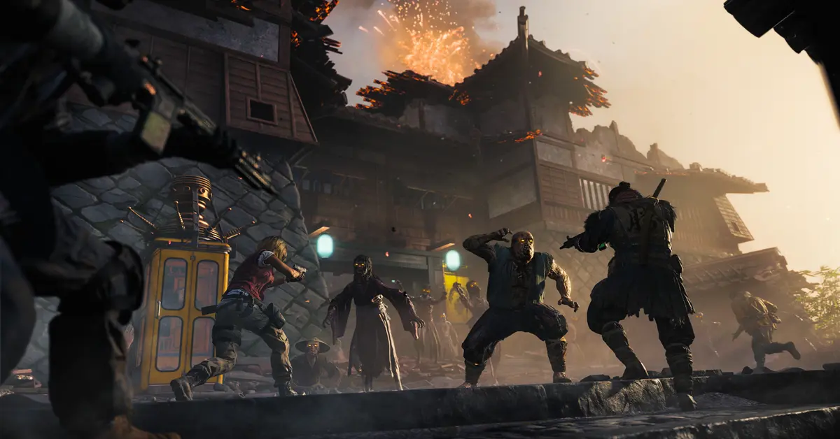Una intensa partida de Zombis por rondas en Call of Duty Black Ops 7 con el nuevo mapa Rogue Run