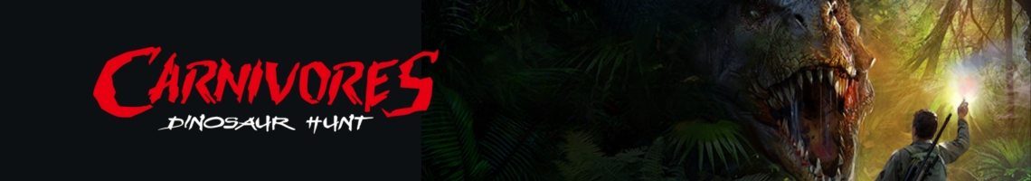 Caza los dinosaurios más peligrosos en Carnivores: Dinosaur Hunt
