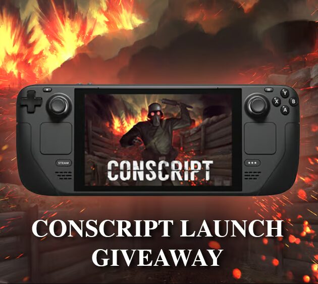 Gana un Steam Deck OLED Gratis, Auriculares HyperX y Más con el Sorteo de CONSCRIPT