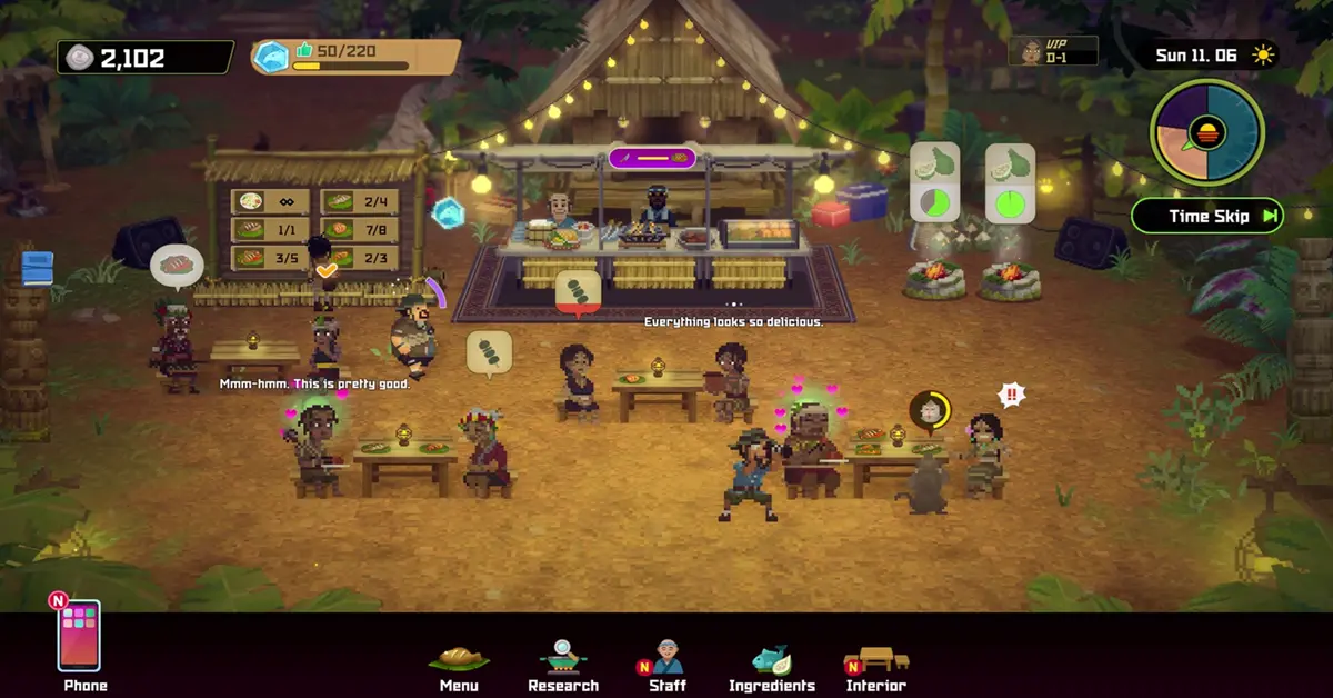 Dave corriendo entre las estaciones de cocina y las mesas en el nuevo puesto avanzado de Bancho Grill
