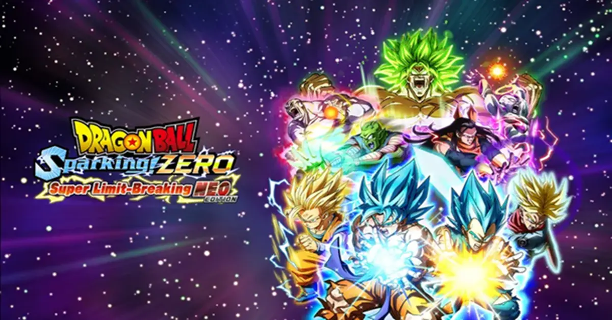 Arte conceptual del DLC Dragon Ball Sparking ZERO Super Limit-Breaking NEO