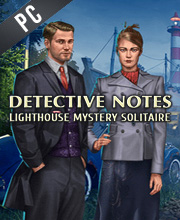 Detective notes Lighthouse Mystery Solitaire