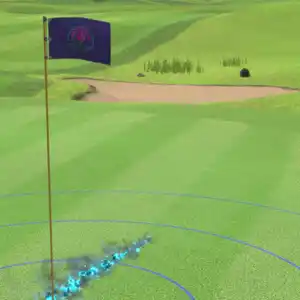 EVERYBODY'S GOLF HOT SHOTS - Bandera y Copa