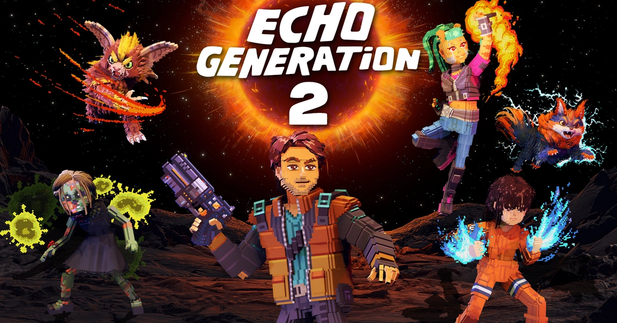 <em>Adéntrense en un impresionante misterio de arte voxel con la llegada oficial de Echo Generation 2 a PC y Xbox.</em>