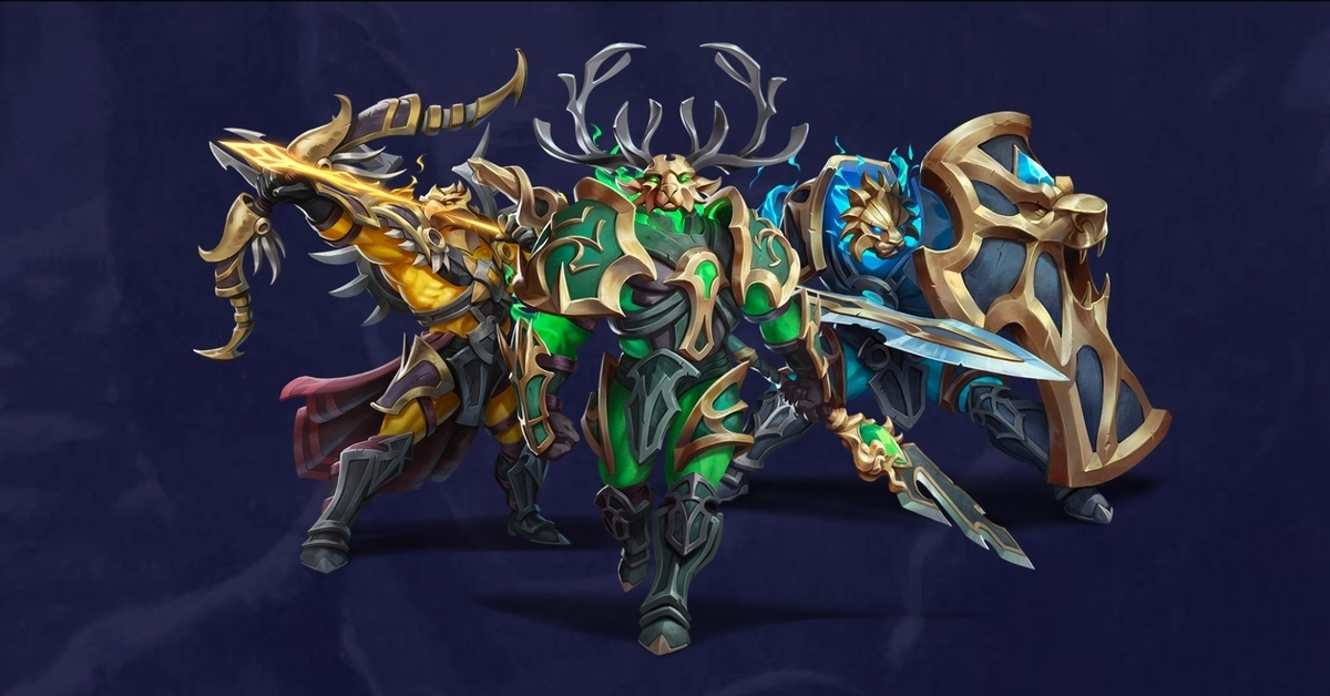 En este rogue-lite de estrategia centrado en héroes, tu equipo de guerra determina tus poderes y habilidades.