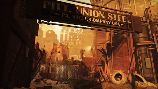 Fallout 76: Mapa de The Pitt