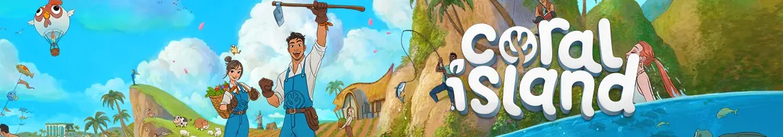 UNA GRANJA TROPICAL BRILLANTE EN UN PARAÍSO ECOLÓGICO: CORAL ISLAND UNA GRANJA TROPICAL BRILLANTE EN UN PARAÍSO ECOLÓGICO: CORAL ISLAND