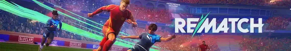 UN JUEGO INSPIRADO EN EL FÚTBOL SALA CON CROSSPLAY: REMATCH