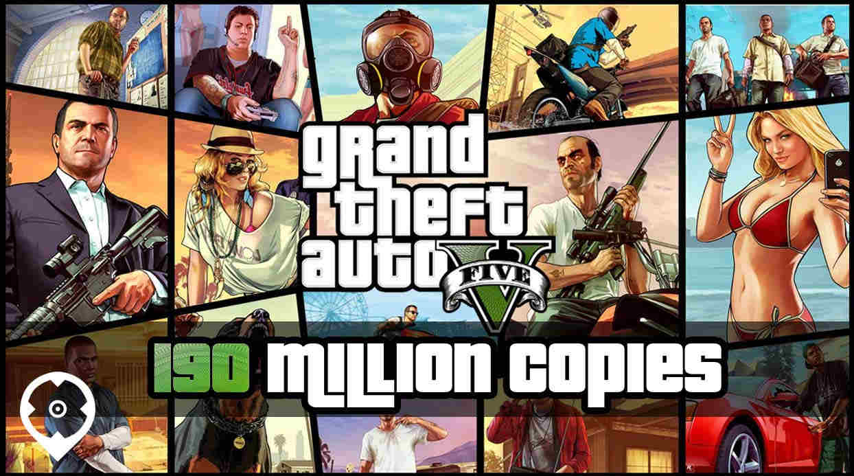 GTA 5 190 millones de copias vendidas