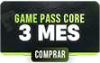 ClaveCD Xbox Game Pass Core 3 Mes