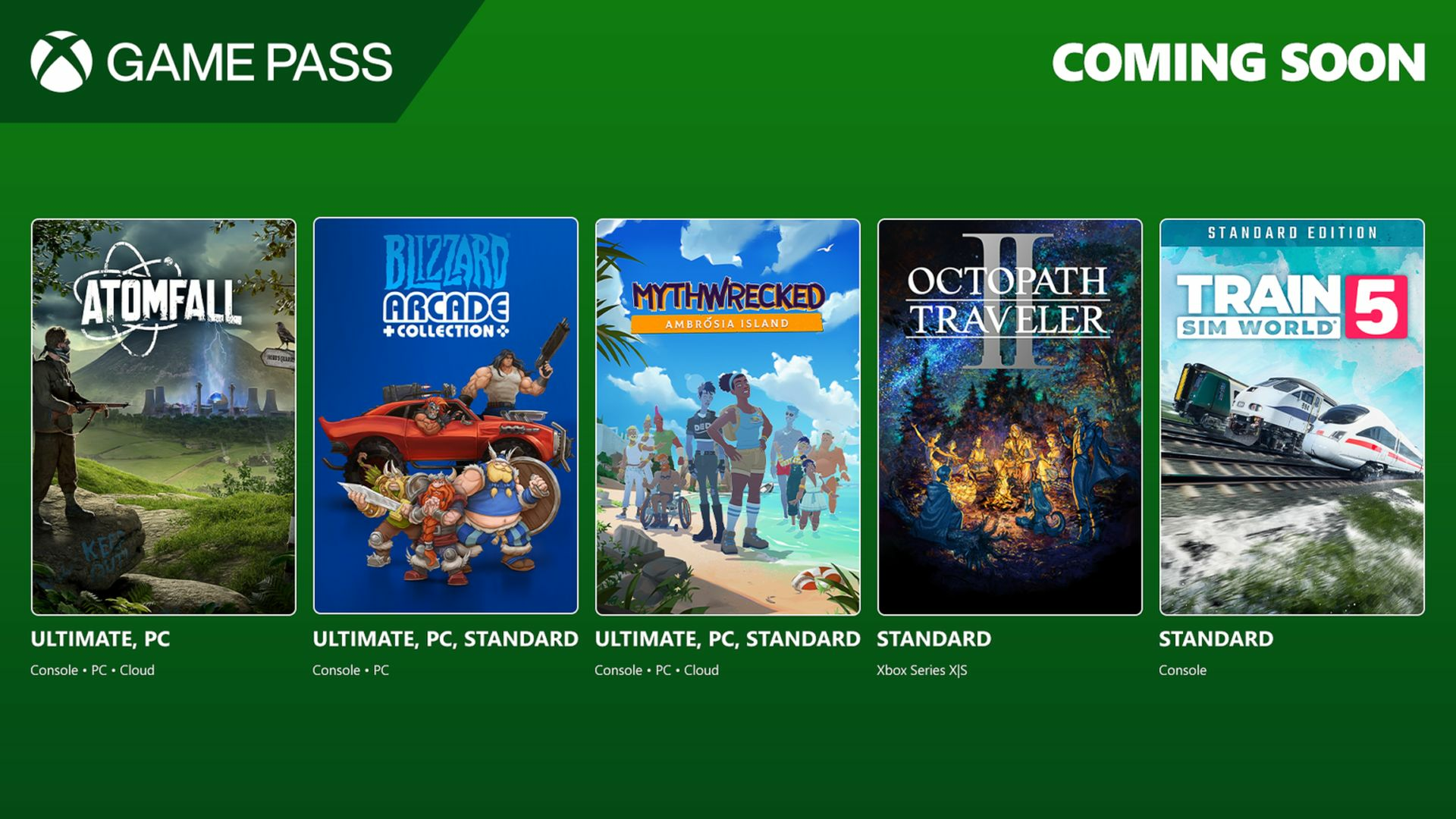 Xbox Game Pass Marzo Oleada 2
