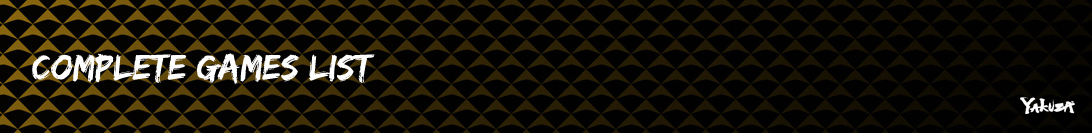 La Lista Completa de Juegos