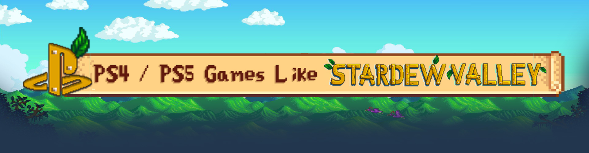 Juegos PS4/PS5 como Stardew Valley