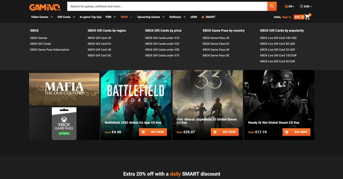 Sitios similares a CDKeys.com