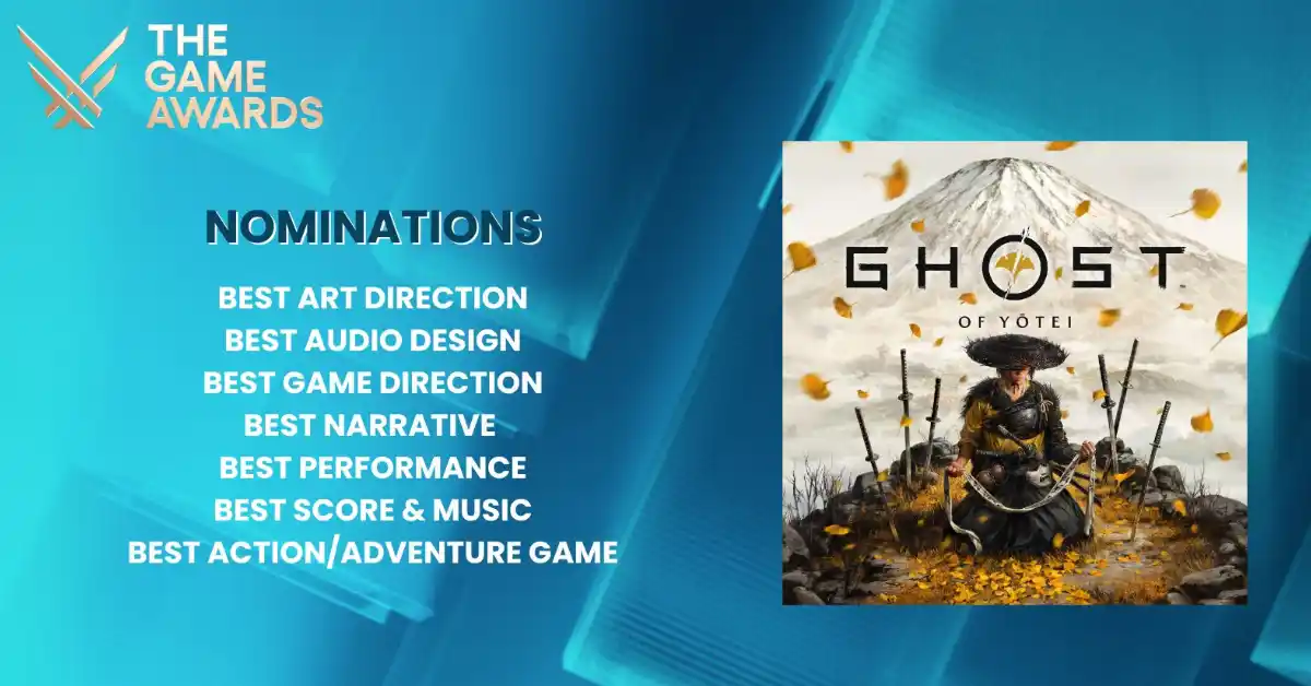 Ghost of Yōtei consigue 8 nominaciones en los TGA, demostrando su maestría visual a pesar de no llevarse el trofeo.