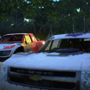 Corre a través de las laderas de una montaña