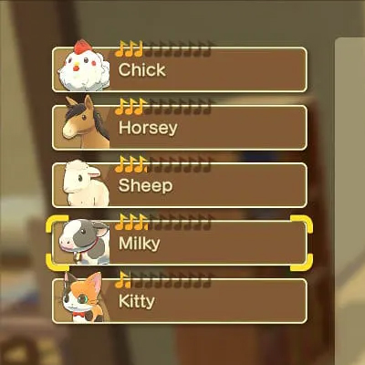 Harvest Moon The Winds of Anthos Milky