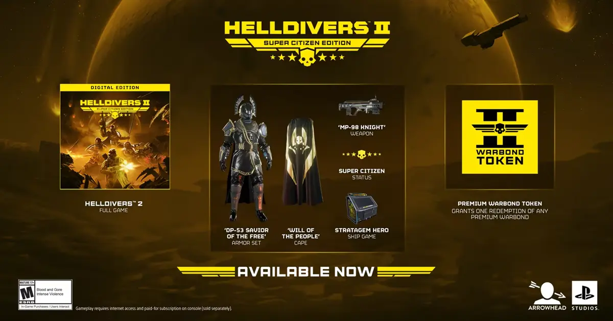 Interfaz de HUD de casco funcional filtrada en Helldivers 2